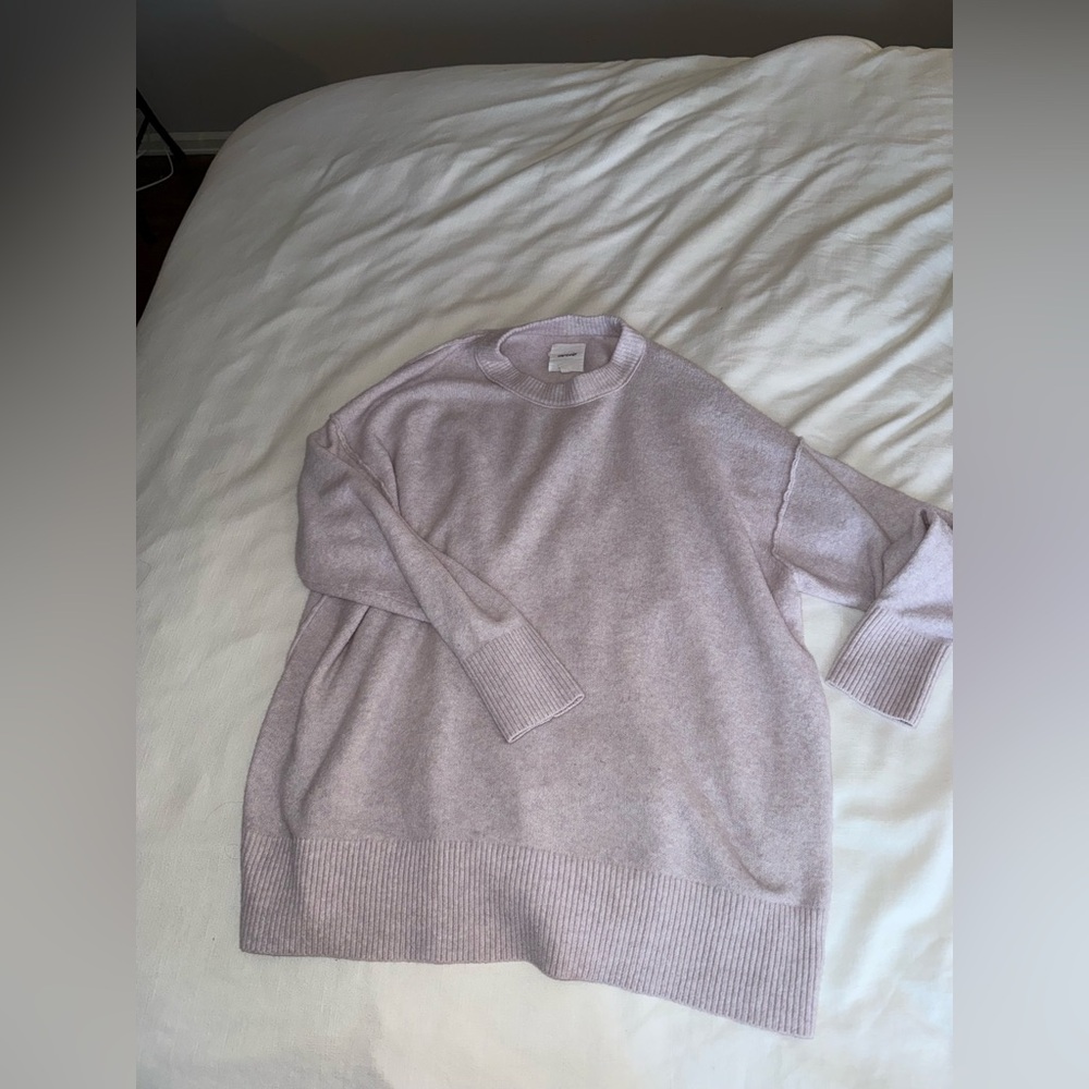 Aerie oversized crew neck sweater